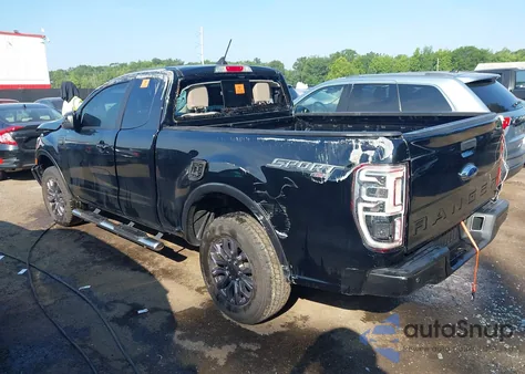 2021 Ford Ranger Lariat z USA, uszkodzony, nr VIN 1FTER1FH7MLD25358